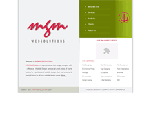 Tablet Screenshot of mgmwebsolutions.com